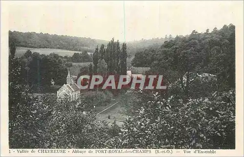 Cartes postales Vallee de Chevreuse Abbaye de Port Royal des Camps (S et O) Vue d'Ensemble