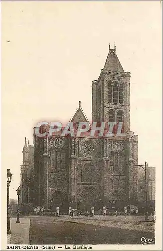 Cartes postales Saint Denis (Seine) La Basilique