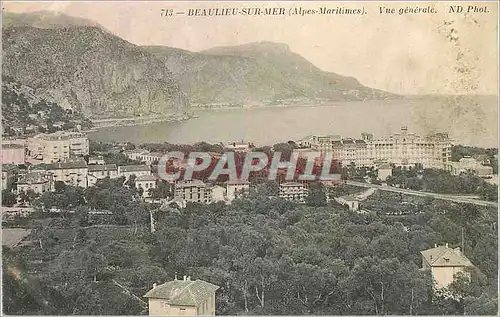 Cartes postales Villefranche sur Mer (Alpes Maritimes) Vue Generale