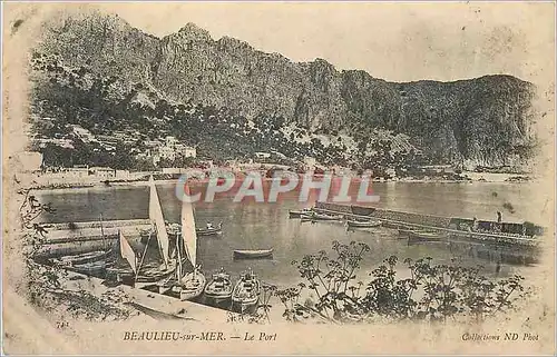 Cartes postales Beaulieu sur Mer Le Port