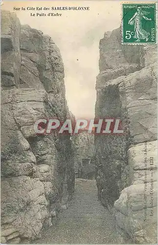 Cartes postales Sur la Cote Est des Sables d'Olonne Le Puits d'Enfer