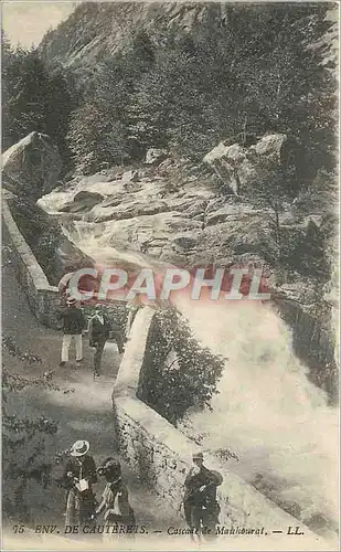 Ansichtskarte AK Env de Cauterets Cascade de Mauhosirat