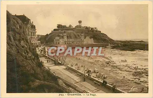 Cartes postales Granville La Plage