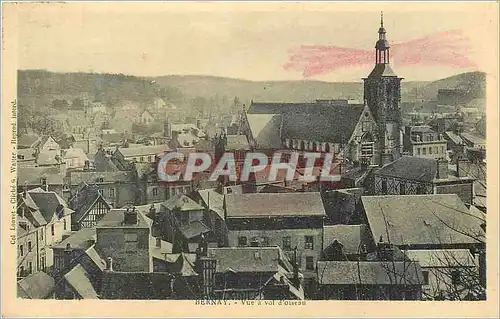 Cartes postales Bernay Vue a Vol d'Oiseau