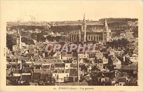Cartes postales Evreux (Eure) Vue Generale
