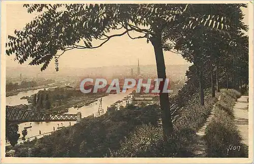 Ansichtskarte AK Rouen (Seine Inferieure) Vue Panoramique de la Ville