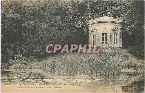 Cartes postales Versailles Hameau de Marie Antoinette Pavillon de Musique