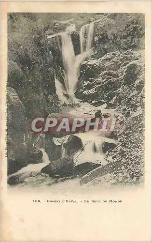 Cartes postales Gorges d'Enval Le Bout du Monde