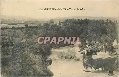 Cartes postales Sauveterre de Bearn Vue sur la Vallee