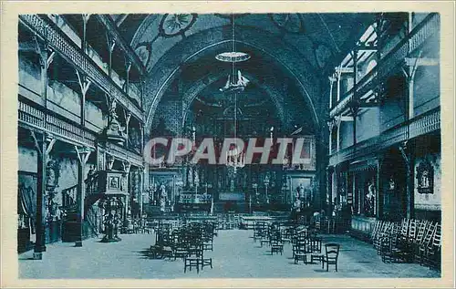 Cartes postales Saint Jean de Luz (Cote Basque) Interieur de l'Eglise