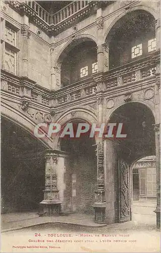 Cartes postales Toulouse Hotel de Bernuy