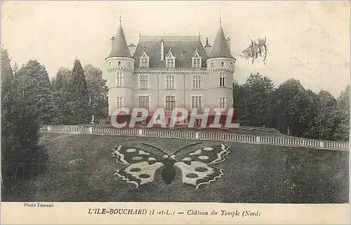 Ansichtskarte AK L'Ile Bouchard (I et L) Chateau du Temple (Nord)