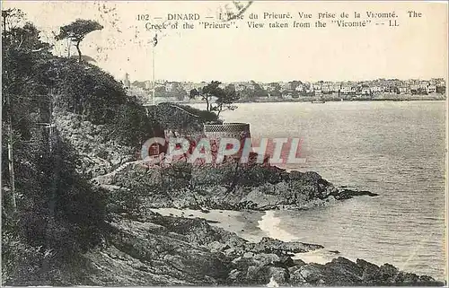 Cartes postales Dinard L'Aase du Prieure Vue prise de la Vicomte