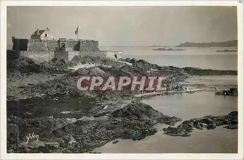 Moderne Karte Saint Malo (Ille et Vilaine) Douce France Le Port National