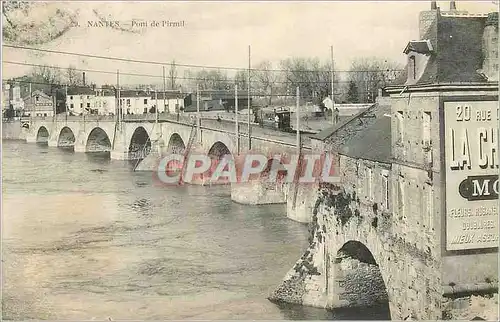 Cartes postales Nantes Pont de Pirmil Tramway