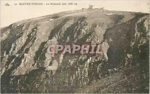 Cartes postales Hautes Vosges Le Hohneck (alt 1366 m)