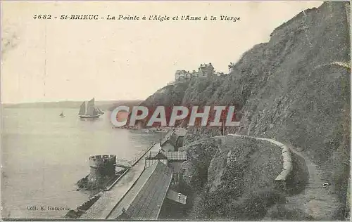 Ansichtskarte AK St Brieuc La Ponte a l'Aigle et L'Anse a la Vierge