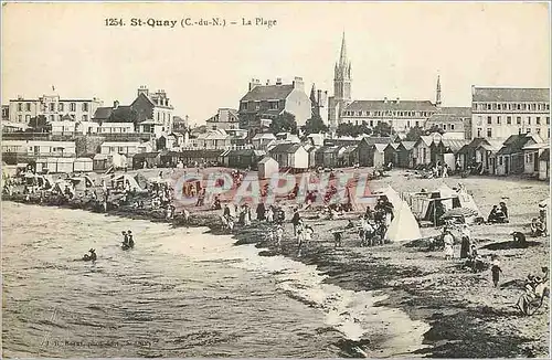 Cartes postales St Quay (C du N) La Plage