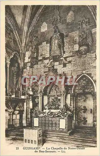 Cartes postales Guingamp La Chapelle de Notre Dame de Bon Secours