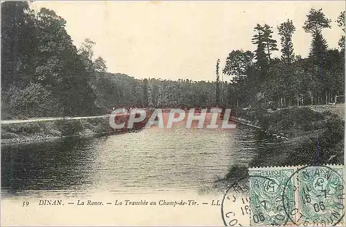 Cartes postales Dinan La Rance La Tranchee au Champs de Tir