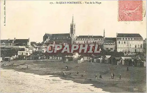 Cartes postales St Quay Portrieux Vue de la Plage