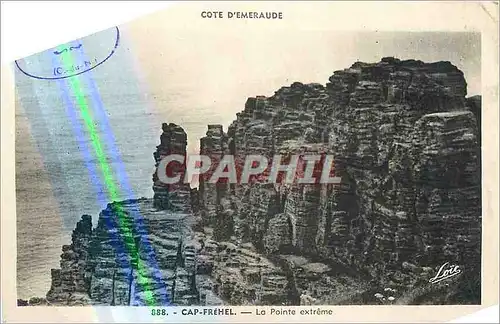 Cartes postales Cap Frehel Cote d'Emeraude La Pointe Extreme