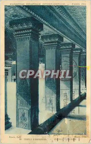 Cartes postales Exposition coloniale internationale 1931 Temple d'Angkor Vat