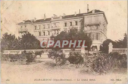 Cartes postales Juan les Pins (Alpes Maritimes) Le Grand Hotel