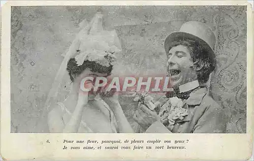 Cartes postales Pour une Fleur pourquoi de Pleurs emplir vos Yeux