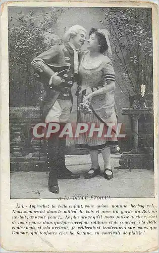 Cartes postales A la Belle Etoile