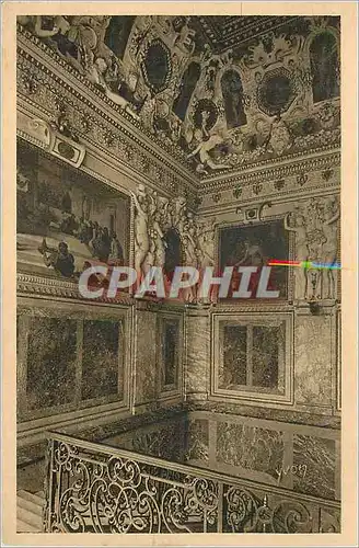 Cartes postales Palais de Fontainebleau La Douce France Escalier du Roi