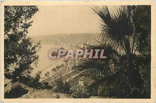 Ansichtskarte AK Nice Cote d'Azur La Douce France Vue Panoramique prise de la Cascade du Chateau