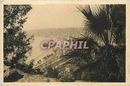 Cartes postales Nice Cote d'Azur La Douce France Vue Panoramique prise de la Cascade du Chateau