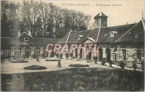 Cartes postales Luxeuil les Bains Etablissement Thermal