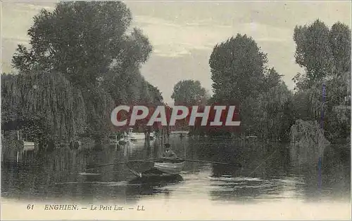 Ansichtskarte AK Enghien Le Petit Lac