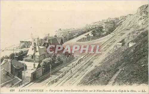 Cartes postales Sainte Adresse Vue prise de Notre Dame des Flots sur le Nice Havrais