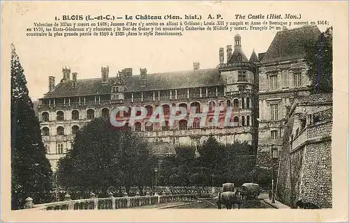 Cartes postales Blois (L et C) Le Chateau (Mon His)