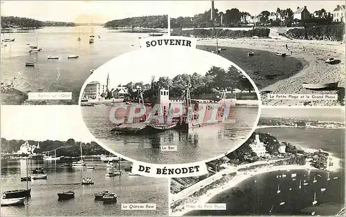 Cartes postales moderne Souvenir de Benodet Le ch�teau rose