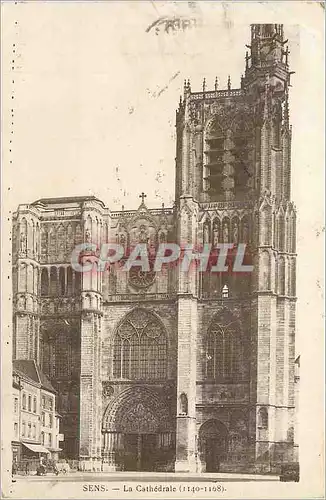 Cartes postales Sens La Cathedrale (1140 1168)