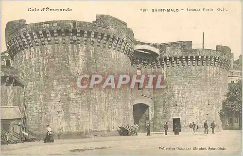 Cartes postales Saint Servan Cote d'Emeraude Grande Porte