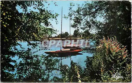 Moderne Karte Bord de Seine Bateaux