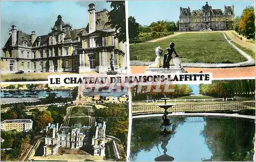 Moderne Karte Le Chateau de Maisons Laffitte (S et O) Differents Aspects du Chateau