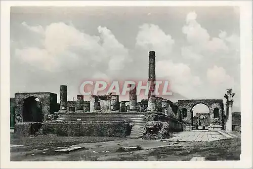 Cartes postales moderne Pompei Temple de Jupiter