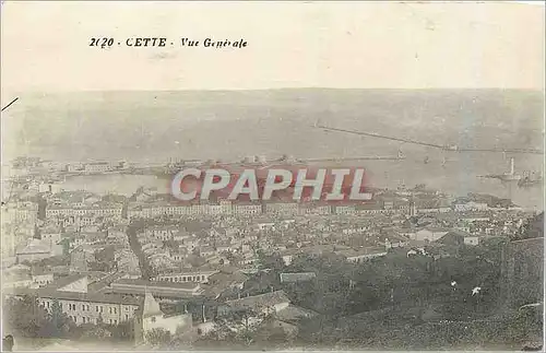 Cartes postales Cette Vue Generale