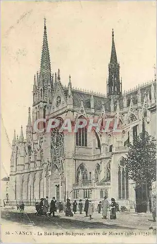Cartes postales Nancy La Basilique St Epvre Oeuvre de Morey (1863 1875)