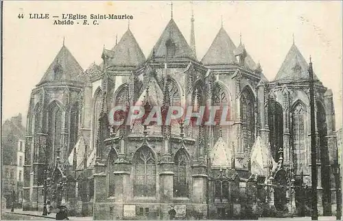 Cartes postales Lille L'Eglise Saint Maurice Abside