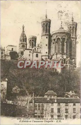 Cartes postales Lyon Notre Dame de Fourviere L'Abside et L'Ancienne Chapelle