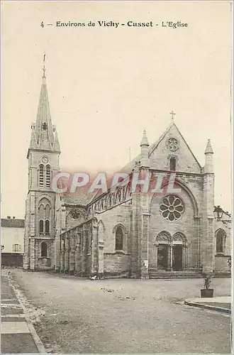 Cartes postales Environs de Vichy Cusset L'Eglise