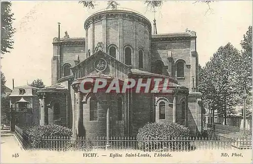 Cartes postales Vichy Eglise Saint Louis L'Abside