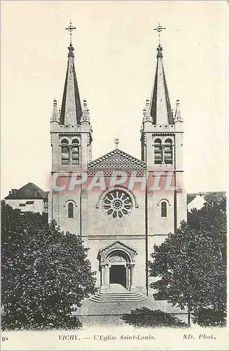 Cartes postales Vichy L'Eglise Saint Louis